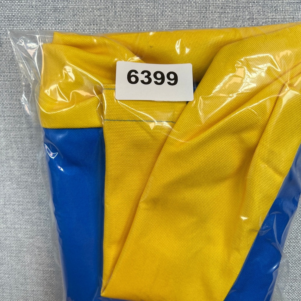 LEGO VIP Exclusive Tote Bag Blue Yellow Graphic Logo Shopping Bag NEW with Tags - Picture 8 of 8